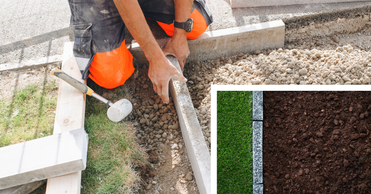 install garden edging