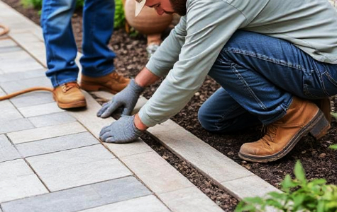 Place the Edging Strips